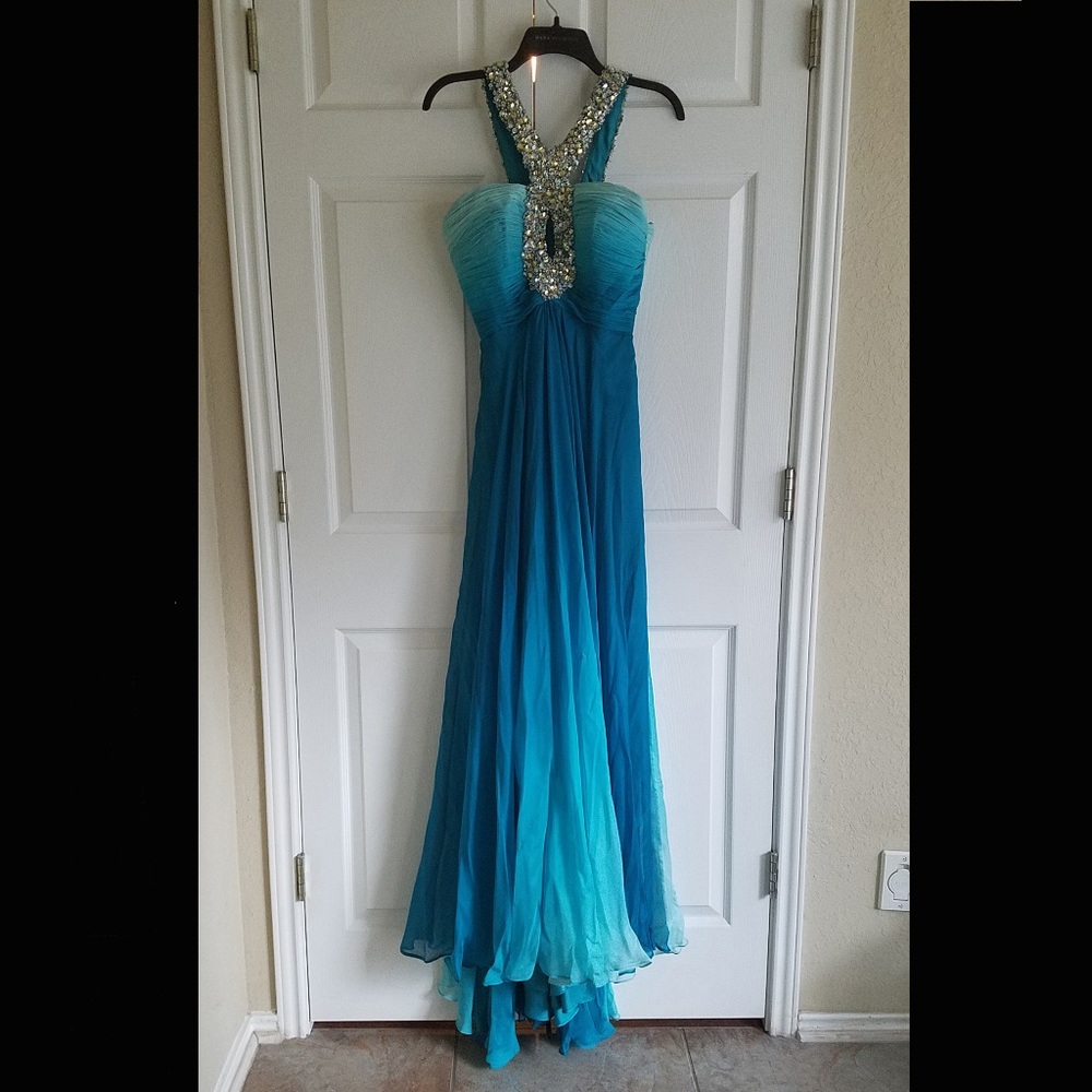 Sherri Hill dress.  sz 10. altered to sz 6.